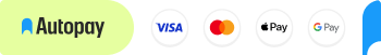 Logo Visa oraz Mastercard